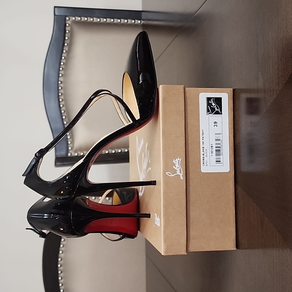 Christian Louboutin Cross Blake 100 Black 39